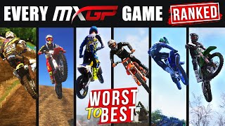 Every MXGP Game Ranked From Worst To Best [upl. by Haididej]