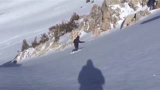 SoCal Backcountry Snowboarding San GorgonioJepson Chutes 2019 [upl. by Ahseral]