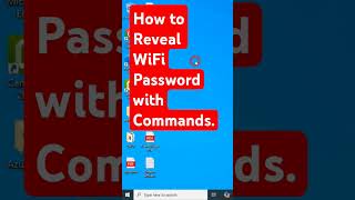 Lets See how to reveal forgotten Wifi password on your Computer  Commands [upl. by Savannah]