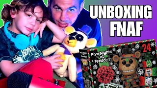 We unboxed a FNAF Christmas Calendarfor Halloween [upl. by Ruth]