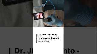 Preloaded bougie technique HEINE visionPRO video laryngoscope tips amp tricks 4 [upl. by Orenid]