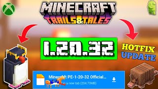 Minecraft PE 12032 Official Version Released  Minecraft 12032 Update  MCPE 12032 [upl. by Ecile]