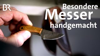 Handgemachte Messer im Einsatz in der Küche  Zwischen Spessart und Karwendel  BR [upl. by Nosraep392]