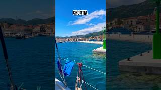 Making our way to Korcula Croatia ☀️⛵️ travel travelvlog croatia sailing [upl. by Obediah]