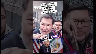 NOROÑA SE LANZA CONTRA KEN SALAZAR POR CRITICAR ESTRATEGIA DE SEGURIDAD DE AMLO‼️ [upl. by Blim]