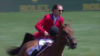 Karl Cook amp Caracole de La Roque Win The CSIO5 Rolex Grand Prix At Piazza di Siena 2024 [upl. by Idonna]