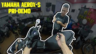 YAMAHA MIO AEROX S PRI DEMO MC 2024 [upl. by Eyssej]