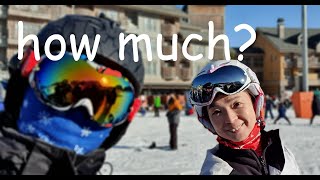 All about Alpensia Ski Resort Korea Review on Cost Transport Ski Slope and Hotel  December 2019 [upl. by Wattenberg760]