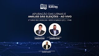 BAND ELEIÇÕES  APURAÇÃO DAS URNAS E ANÁLISE DAS ELEIÇÕES 2° TURNO DE CAMAÇARI [upl. by Rhyne]