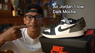 Dropping Next Month Air Jordan 1 low  Mocha  Early Look [upl. by Aneelas498]