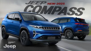 ALL NEW 2025 JEEP COMPASS REDESIGN  Digimods DESIGN [upl. by Aracaj]