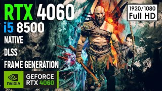 God of War Ragnarok  RTX 4060  i5 8500  Native  DLSS  FG  Ultra  1080p [upl. by Ettelegna]