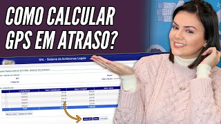 Como Calcular INSS Atrasado e Emitir a GPS  Passo a Passo [upl. by Lisette]