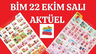 22 Ekim Salı 2024 BİM Aktüel Ürünler  Mutfak Gıda  Fırsatlar ve İndirimler [upl. by Gregorio]