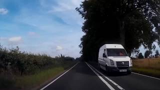 Drive A93 Road From Perth To Blairgowrie Perthshire Scotland [upl. by Costa419]