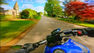 Ride Home With Me  Yamaha MT09  Akrapovic Exhaust  Quickshifter 4K ASMR [upl. by Sirap]