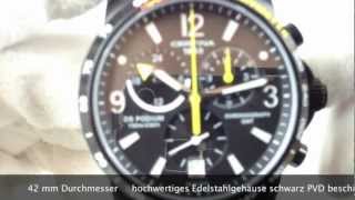 CERTINA DS PODIUM BIG SIZE GMT PVD C0016391605701 wwwolfertco [upl. by Zippel]