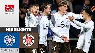 St Pauli Celebrates In 7Goal Thriller  Kiel  St Pauli  Highlights  MD23  Bundesliga 2 2324 [upl. by Arturo749]