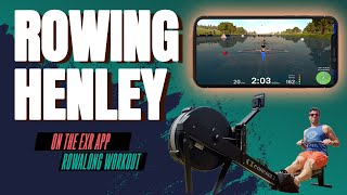 Rowing the new Henley Course on EXR app The Ultimate Virtual Adventure [upl. by Jsandye]