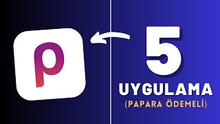 5 UYGULAMA  Papara İle Para Kazandırıyor  🤑 Para Kazandıran Uygulamalar 2023 [upl. by Llehcar]