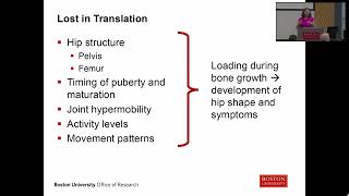 Cara L Lewis The need to investigate hip structure and function in young female athletes [upl. by Durtschi]