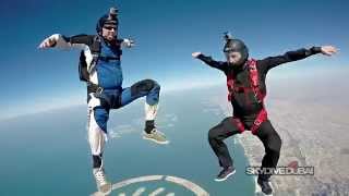 Freefalling and loving it  SkydiveDubai [upl. by Ahrat]