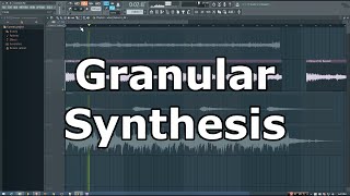 Sound Design Tip How to Make Cool Textures With Granular Synthesis [upl. by Hedwiga180]