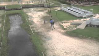 Leadership Fort Bragg conquers the 35 foot Jump Tower [upl. by Chadabe614]