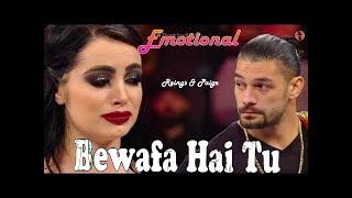 Bewafa Hai Tu Full Song  Roman Reings amp Paige  Dil Mere Tod Ke Has Di Full Song  WWE Full Song [upl. by Sidwell]