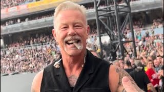 Metallica James Hetfield Intro  Creeping Death Live 4K Gothenburg Sweden  June 16 2023 [upl. by Loma]