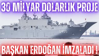 BAŞKAN ERDOĞAN İMZALADI  30 MİLYAR DOLARLIK PROJE BAŞLADI [upl. by Yhtomit]