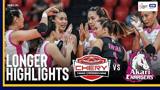 CHERY TIGGO vs AKARI  LONGER HIGHLIGHTS  202425 PVL ALLFILIPINO CONFERENCE  Dec 10 2024 [upl. by Faustus]