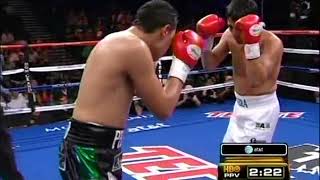 Erik Morales vs Pablo Cesar Cano [upl. by Ycniuq824]