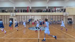 U13M 34 ENERGA KOTWICA KOŁOBRZEG  MAJBASKET SZCZECIN 26102024 [upl. by Inesita]