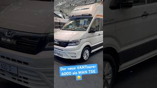 NEW VANTourerKastenwagen 600D Campervan Model mit Chassis MAN TGE [upl. by Woodford]