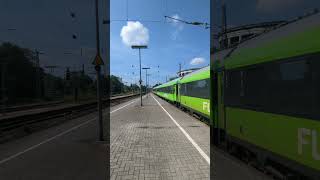 Flixtrain in Osnabrück [upl. by Piks]