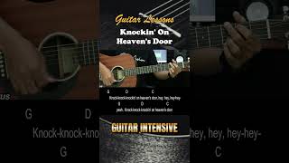 Knockin On Heavens Door  Guns N Roses  EASY Guitar Tutorial Chords  Lyrics  Guitar Lessons [upl. by Stesha]