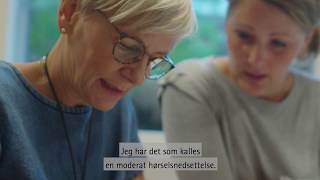 Hvordan hørselsprodukter hjelper Dorthe Sorensen i arbeidshverdagen [upl. by Lance138]