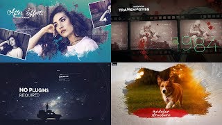 Top 10 SLIDESHOW Template After Effects 💖 [upl. by Lachish110]