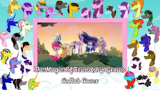 【MLP Collab Cover】 The Magic Of Friendship Grows ft 43 friends [upl. by Tammany36]