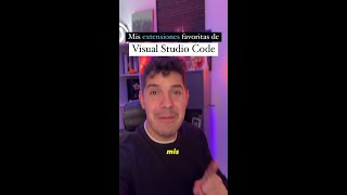 ¡TOP extensiones de Visual Studio Code para Programadores Web [upl. by Ellehcear250]