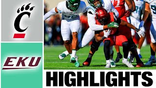 Cincinnati vs Eastern Kentucky Highlights  College Football Week 1  2023 College Football [upl. by Ajiat]