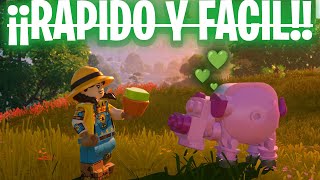 CÓMO DOMESTICAR ANIMALES LEGO FORTNITE✅ [upl. by Keri]