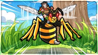 We TAMED The NEW Wasp Queen in Grounded [upl. by Anglim36]