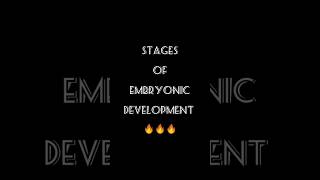 NEET BIOLOGYEmbryonic development Stages‼️ tricks‼️mnemonics 🔥🔥 [upl. by Hendry]