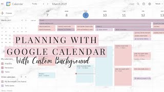 The ULTIMATE Google Calendar Planner System For EVERYTHING  TUTORIAL [upl. by Dnalon517]