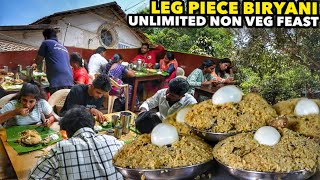 Vacation Timeல வயித்த கெடுக்காம Enjoy பண்ண ஒரு Legpiece Biryani Unlimited Nonveg Feast🔥 [upl. by Nylekoorb843]