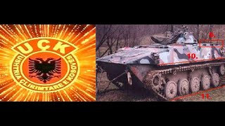 Live Albanian Attack destroying of serbians Tank APC BVP M80 Crew by KLA UCK during Kosovo War [upl. by Gewirtz]