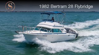 Bertram 28 Flybridge  Standen Marine [upl. by Alten]