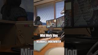 Work Vlog Underwriter worklife underwriting careeradvice lifestyle dayinmylife workingmom [upl. by Bortman]